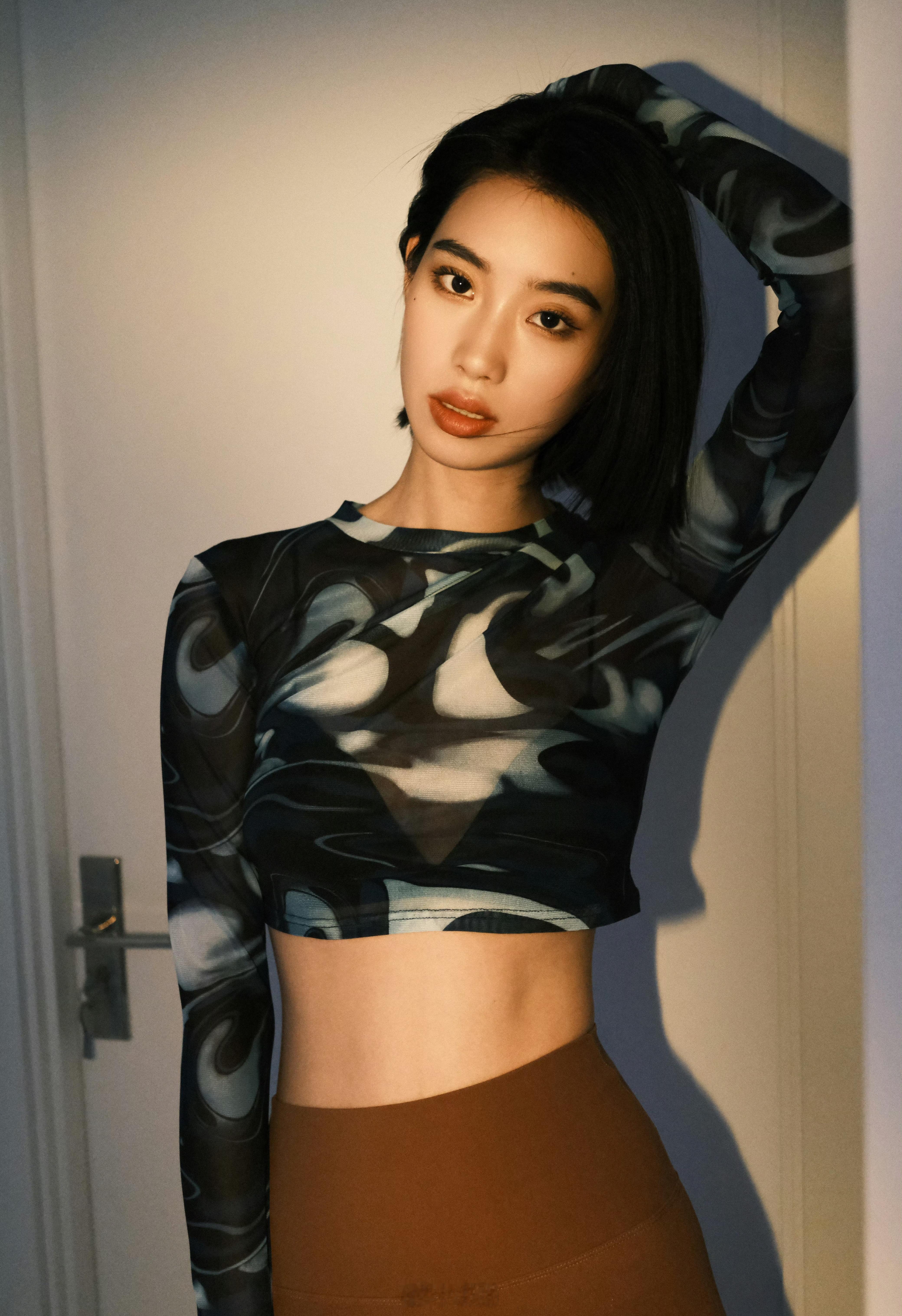 短发就是显得很干练 ​​​