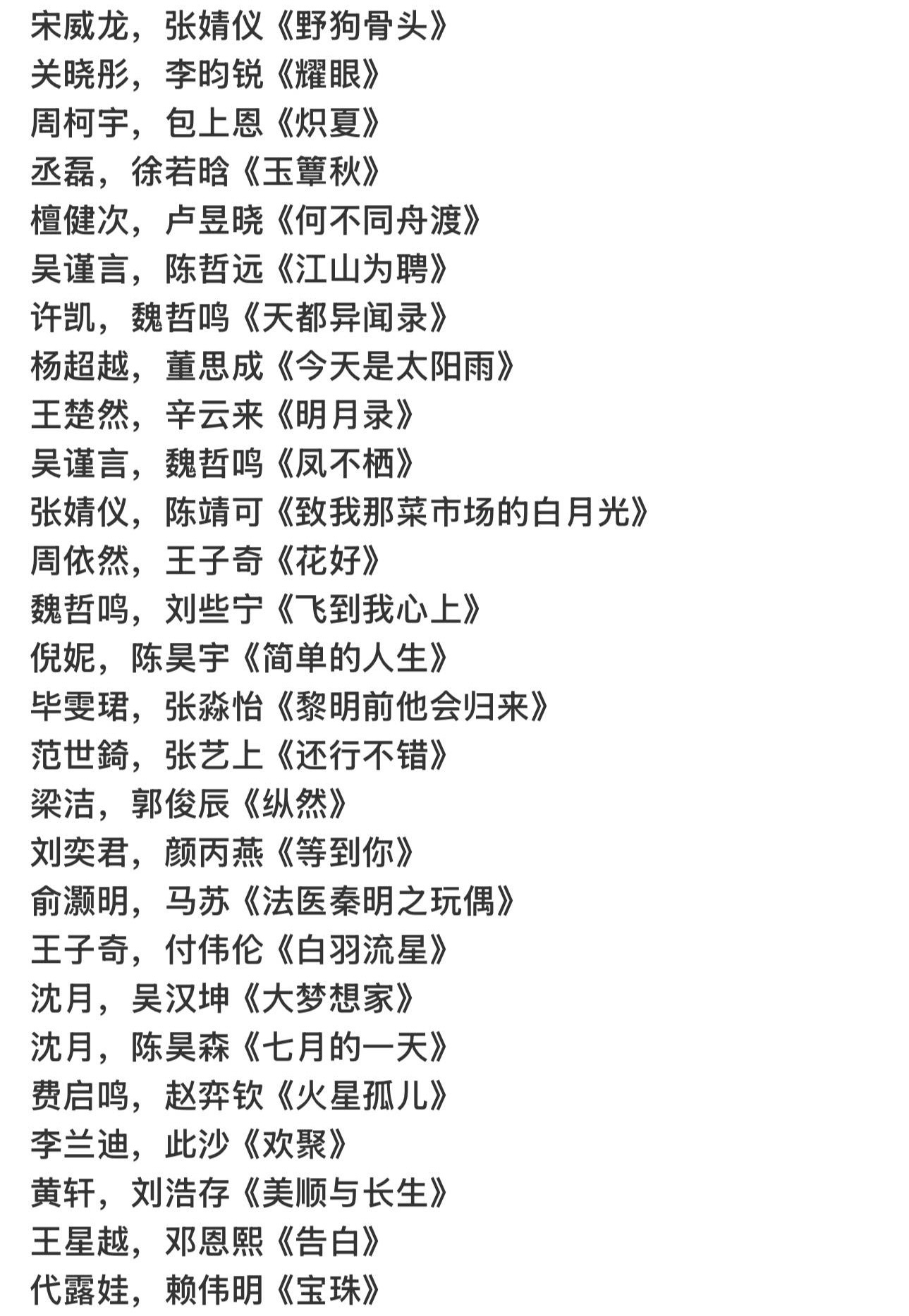 想看值为0芒果如何做到的每部搭配都好乏味