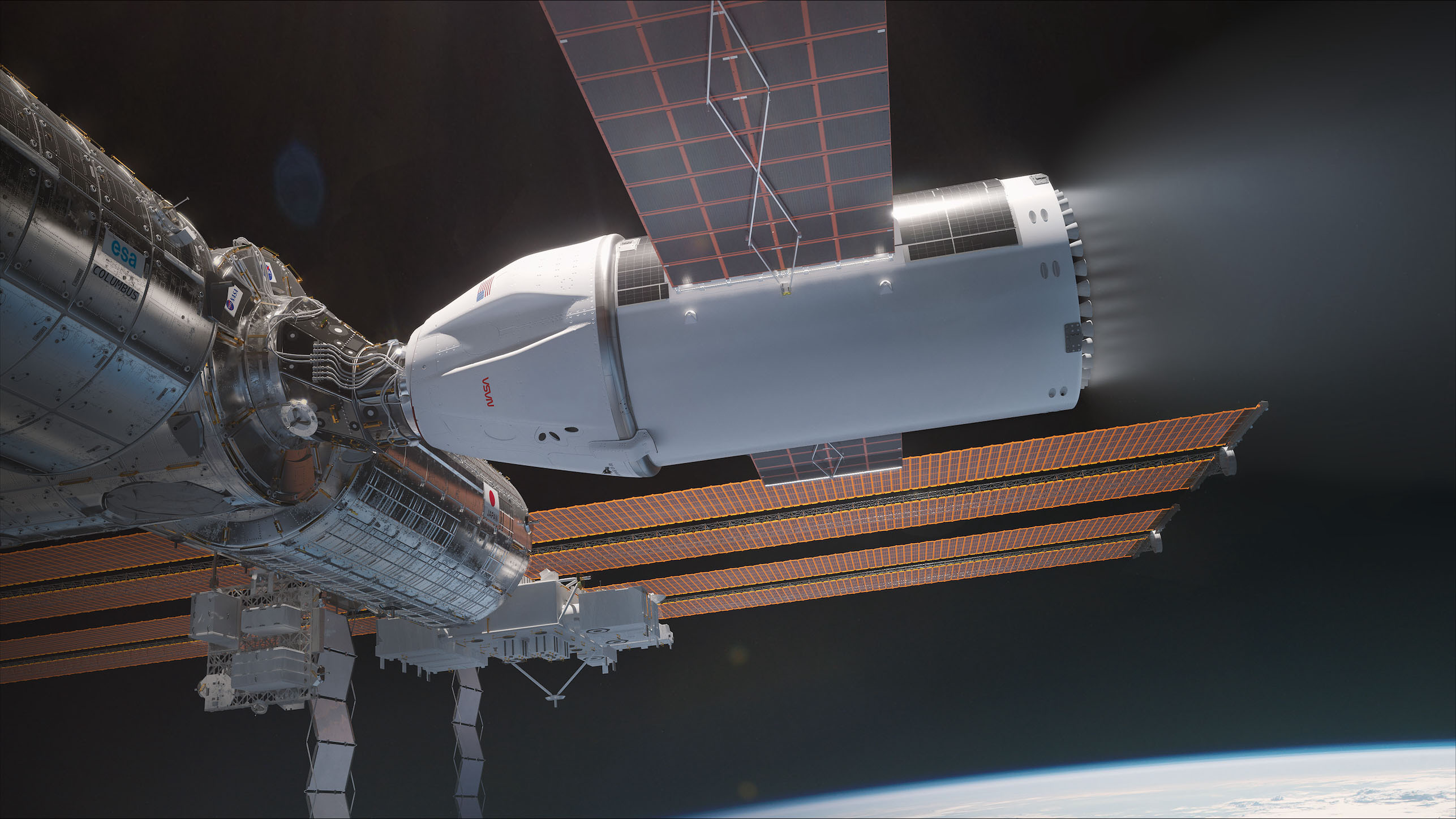 SpaceX将基于龙货运飞船硬件为基础，建造国际空间站离轨飞行器，改造将以推进舱
