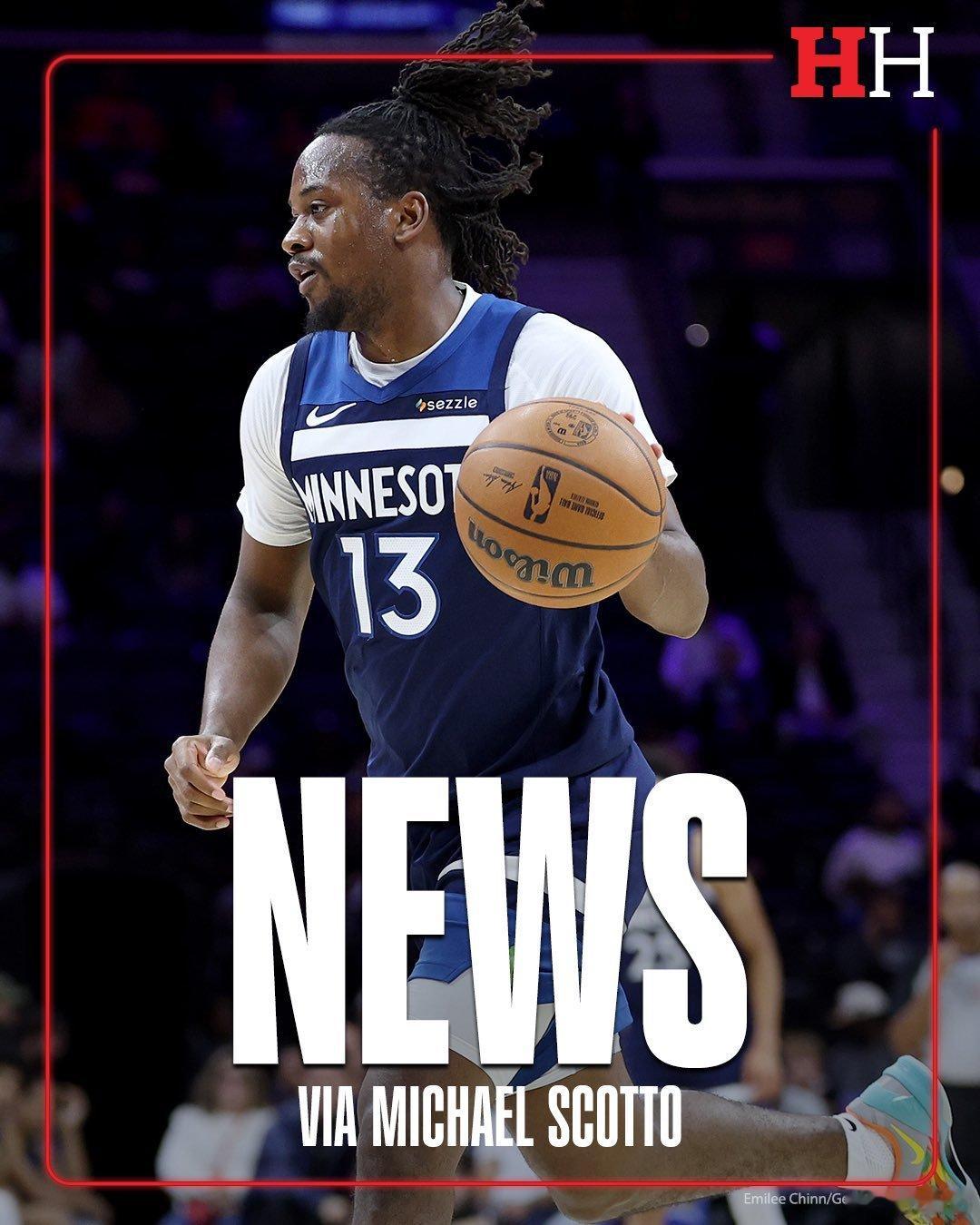 Jake Fischer：火箭队已与特里斯坦·牛顿签下一份双向合同，同时将裁掉泰