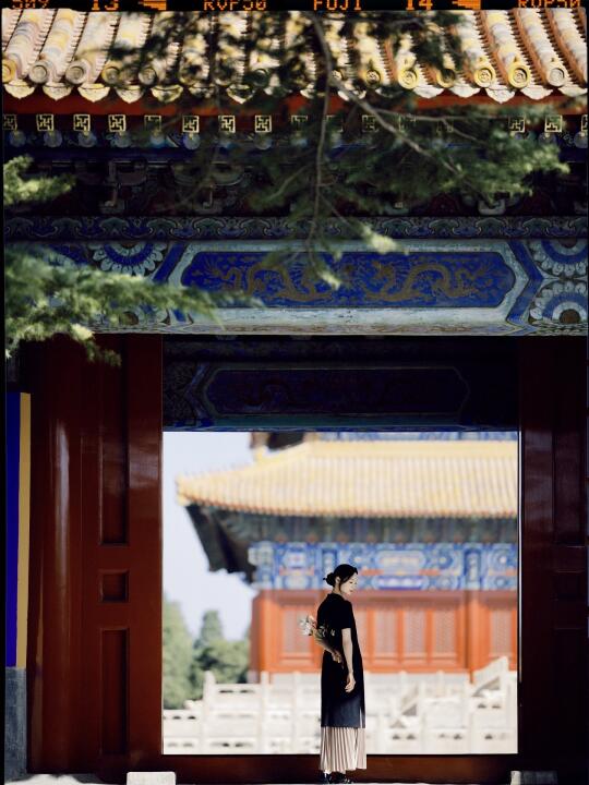 北京太庙 红墙硬