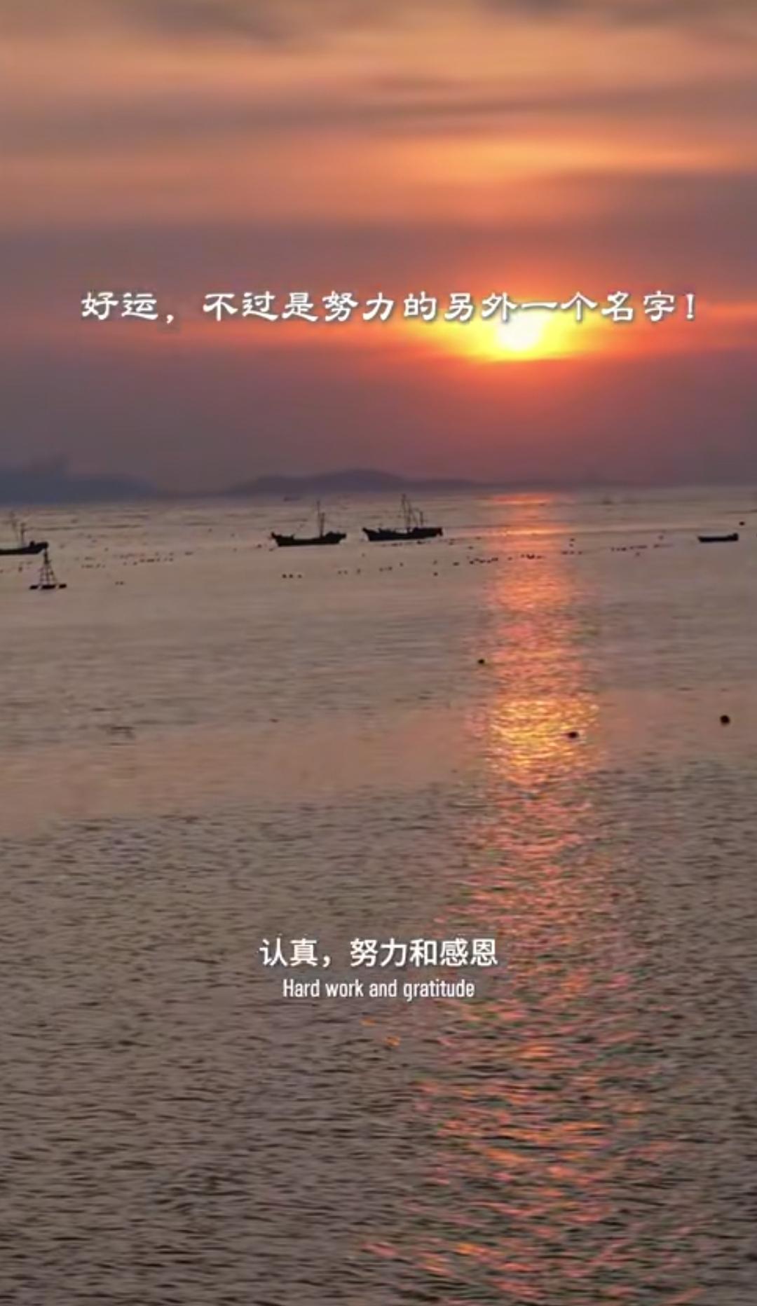 认真是向内沉淀，打磨自身底色；努力是向外破局，扭转人生走向；感恩是守住本心，接住