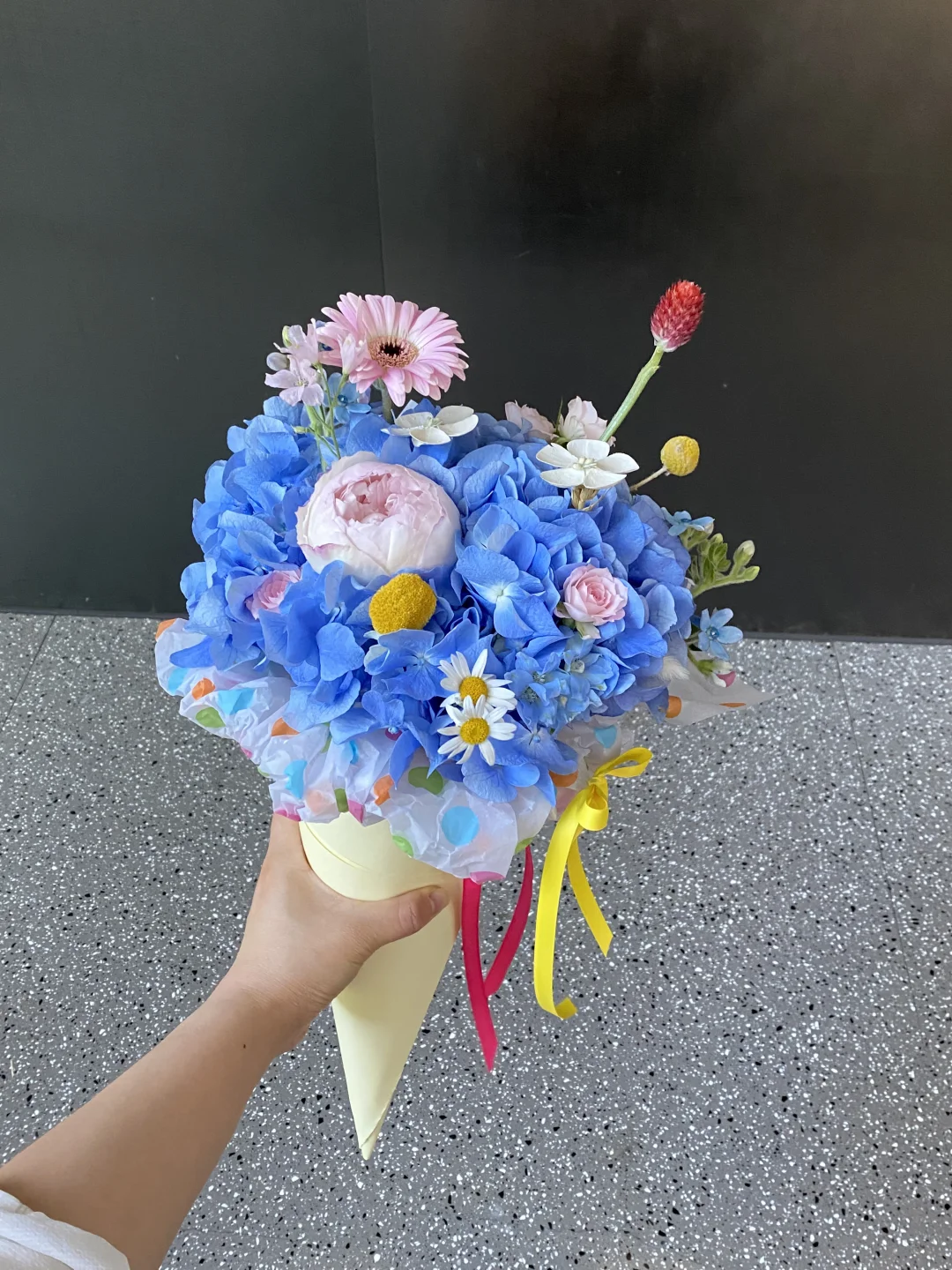 送往北京大学的冰淇淋花束🍦｜夏日感花束