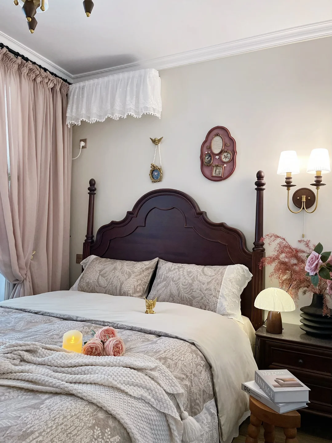 10㎡美式卧室｜花小钱也能装出精致复古风🥰