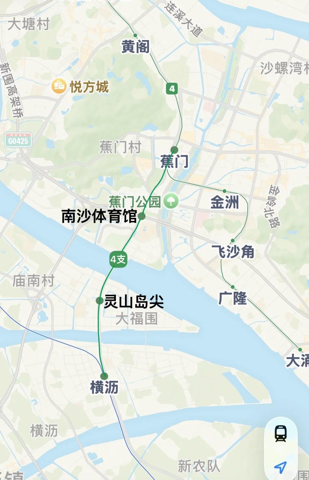 广州地铁四期
广州地铁四期26号线和南沙市区连通横沥的线路个人觉得可以优化的部分