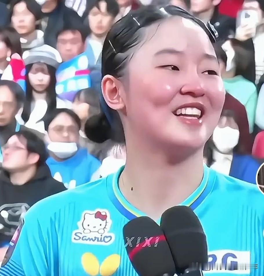 新加坡大满贯赛女单1/8决赛：
  张本美和VS大藤沙月。
  第一局张本美和开