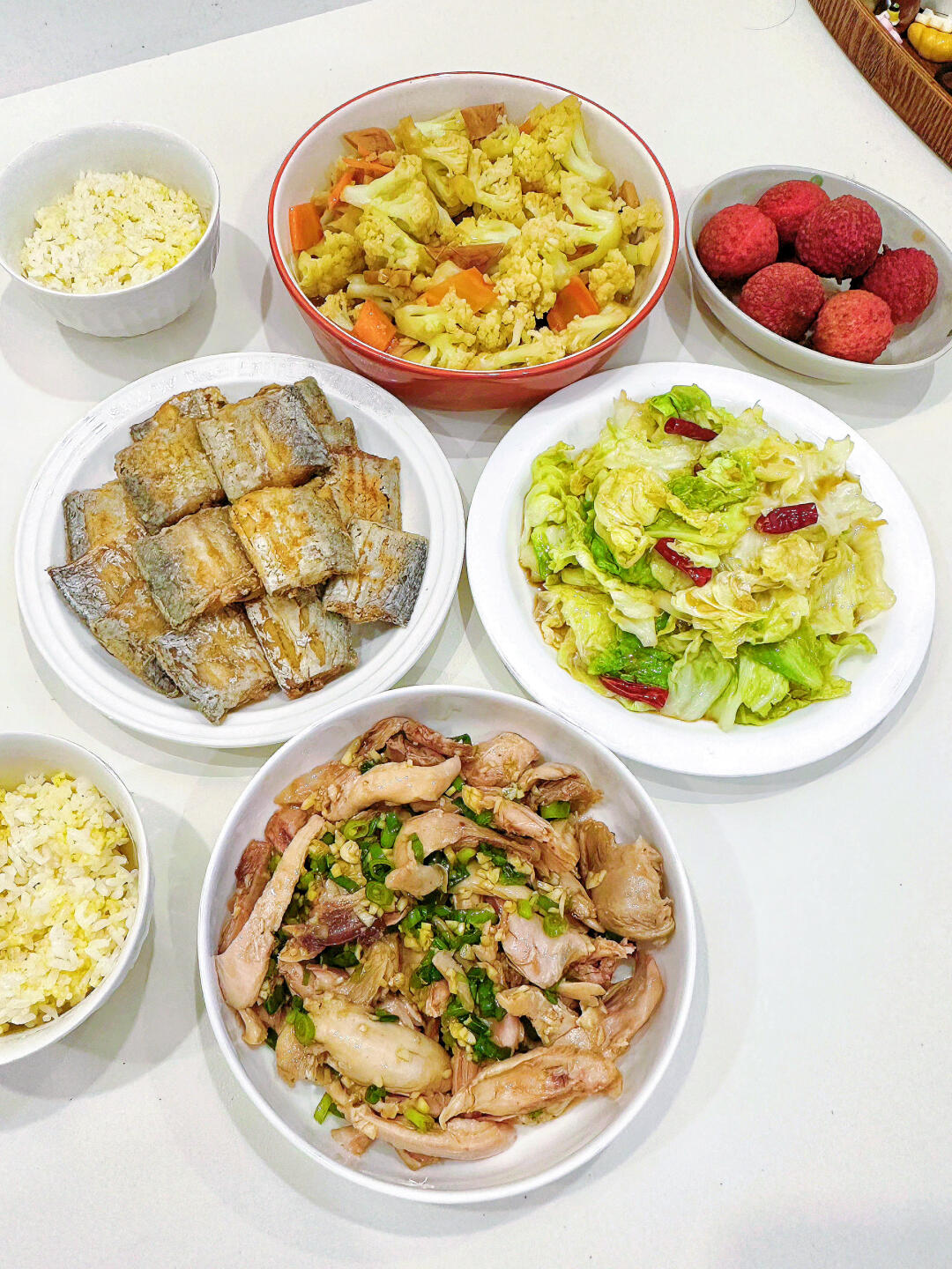 在家吃干净清爽的晚餐🍗吃不够的葱油手撕鸡