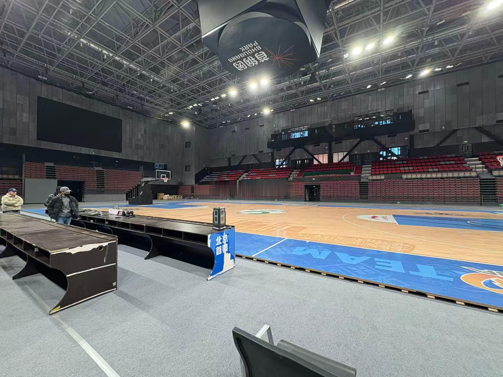 北京首钢北京男篮 新赛季一触即发，新主场很不错👍 