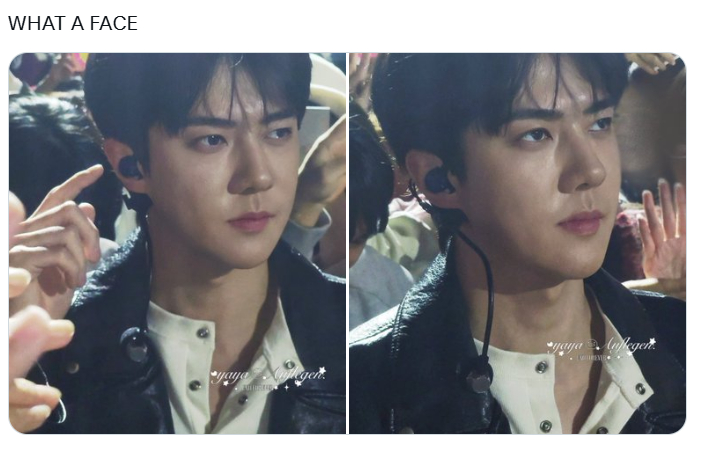 热帖，EXO世勋手机生图直出 