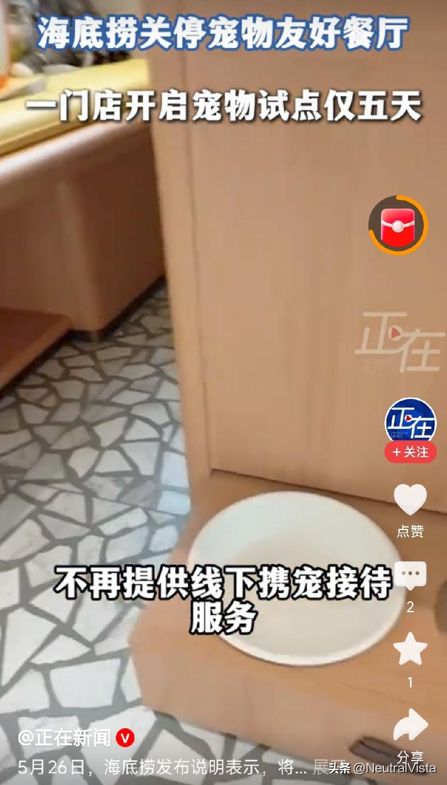 只错能改是文明的进步！宠物友好餐厅就是祸害！让普通消费者吃得都不安心。谁知道自己