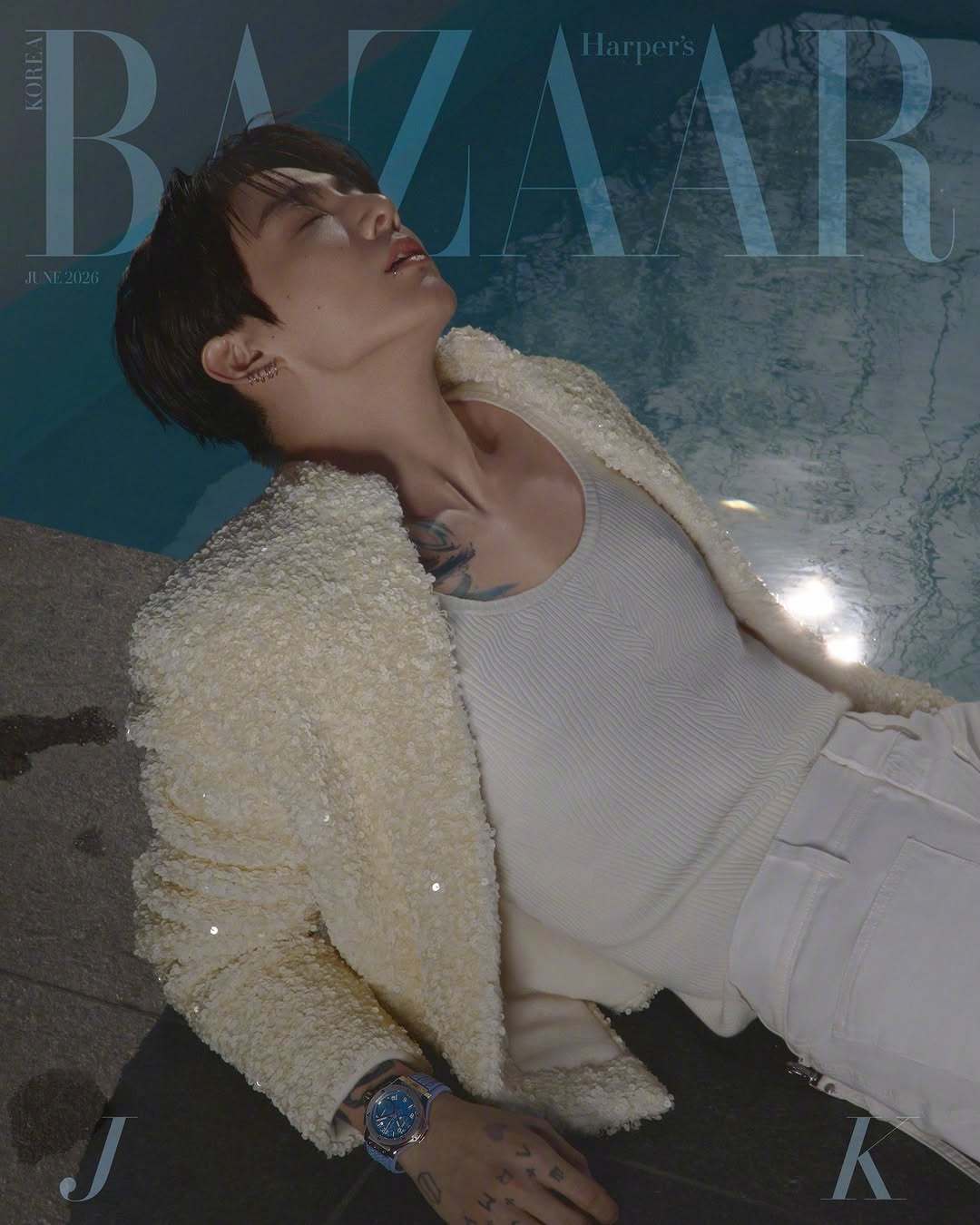 【Theqoo】田柾国 x 宇舶表 <Harper's BAZAAR>6月刊封面