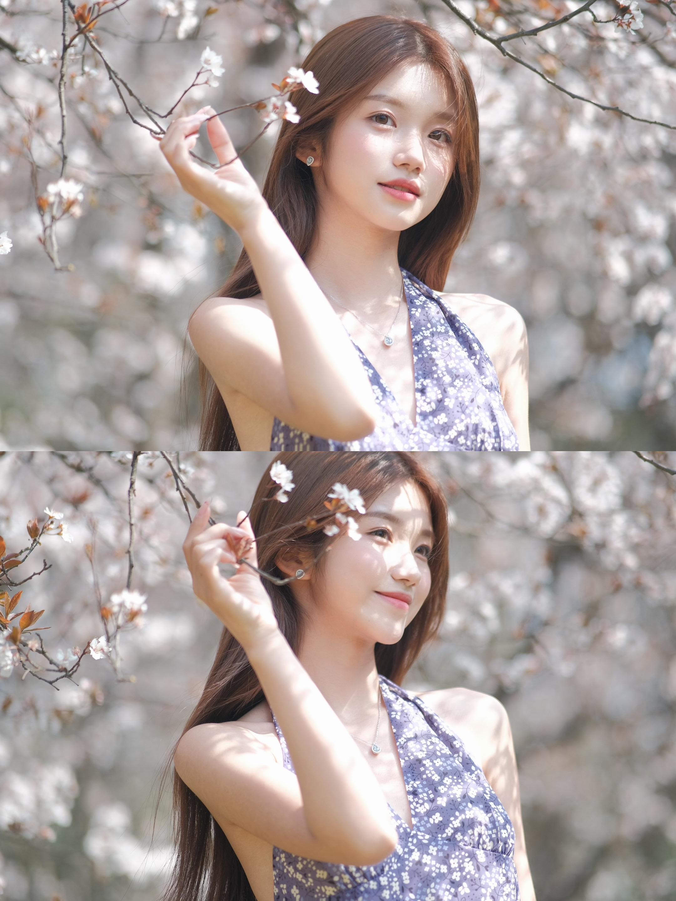 我和你要去闻闻新鲜的春天。