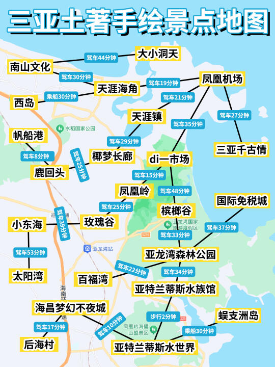 三亚 | 6天5晚游玩攻略（不绕路版）