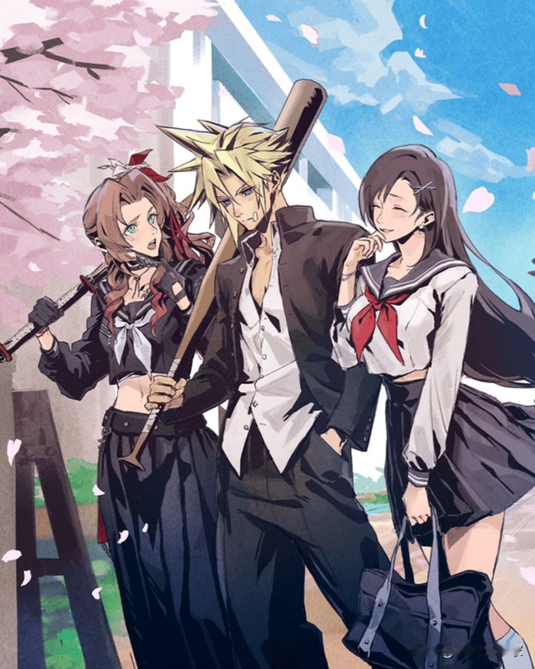 最终幻想人物插画一组 画师不祥
动漫 二次元 原画分享家 插画 动画 卡通 插画