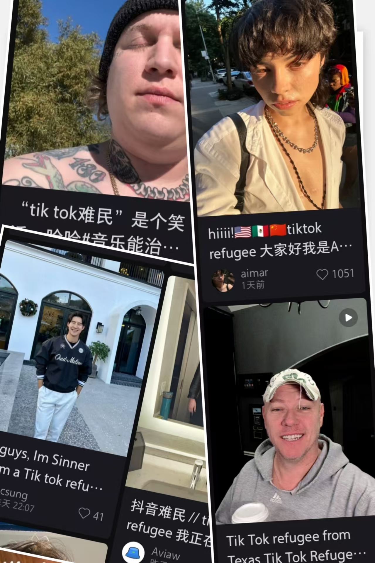 【#美网民讲述为何从TikTok来小红书# ，也不用其他美国App】TikTok