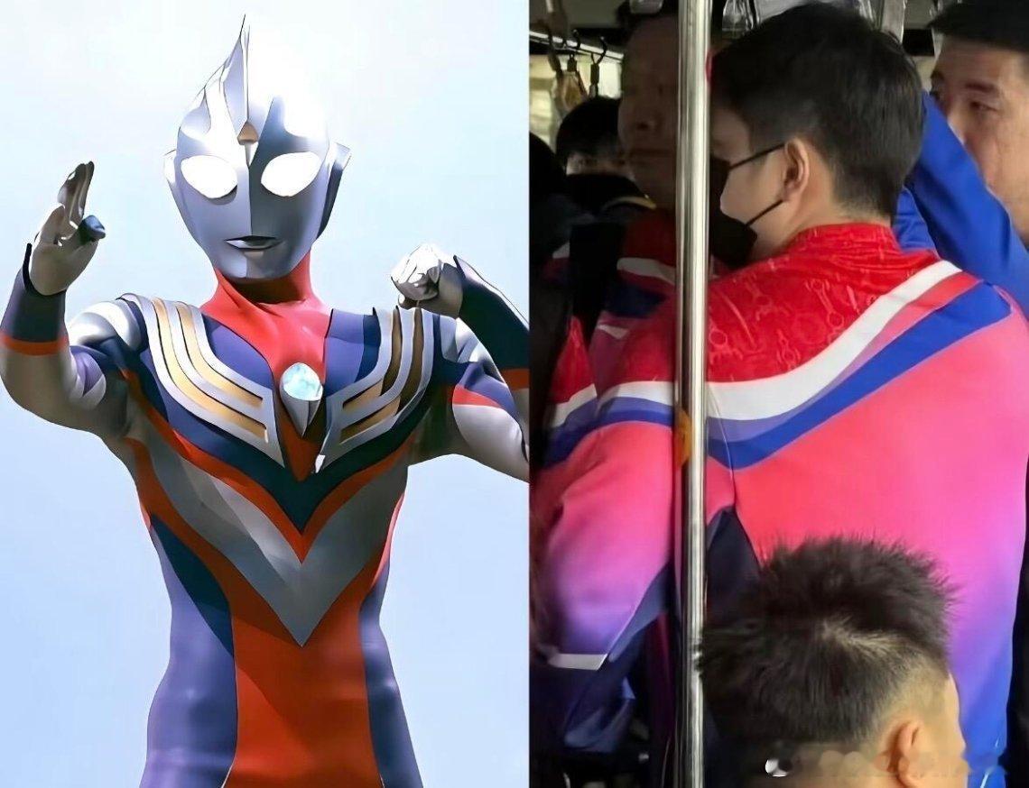 樊振东像奥特曼一样去战斗吧 ​​​