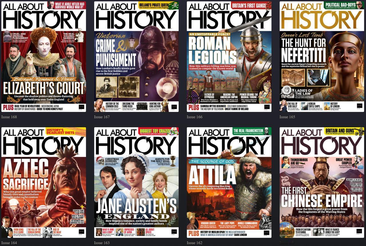 你从未见过的过去，《All About History》是世界上第一本真正易于理