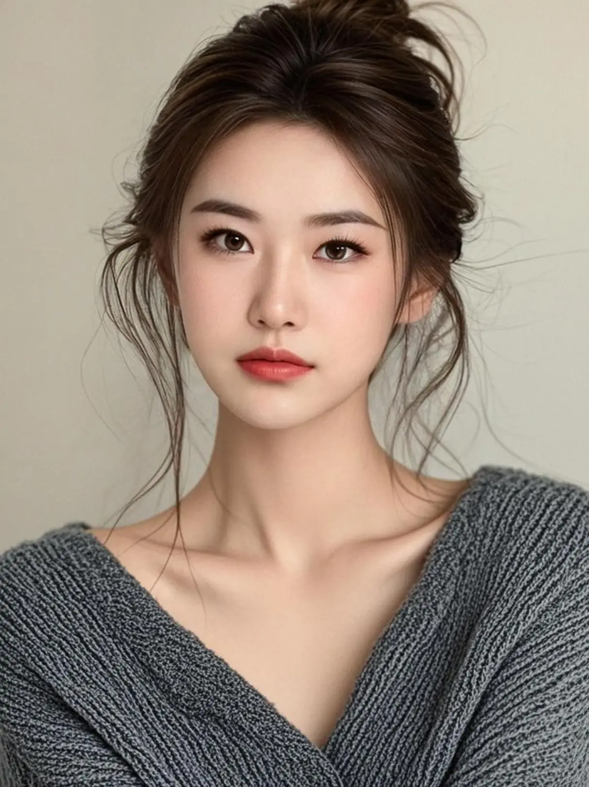 AI低饱和肖像 随变ai随便玩