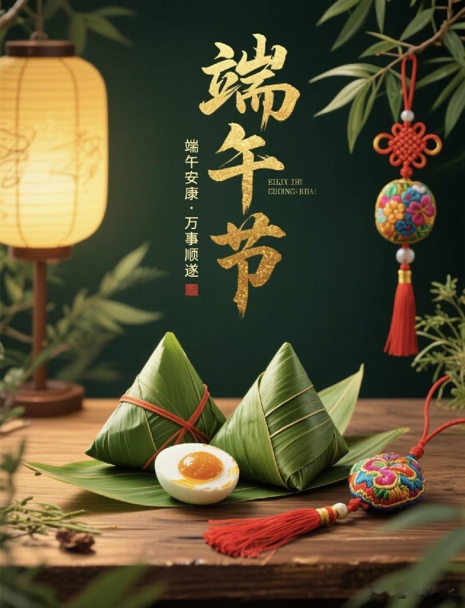 今年是赤马端午，啥时插艾好？记住：3个吉时，2个不要，端午安康
后天便是2026