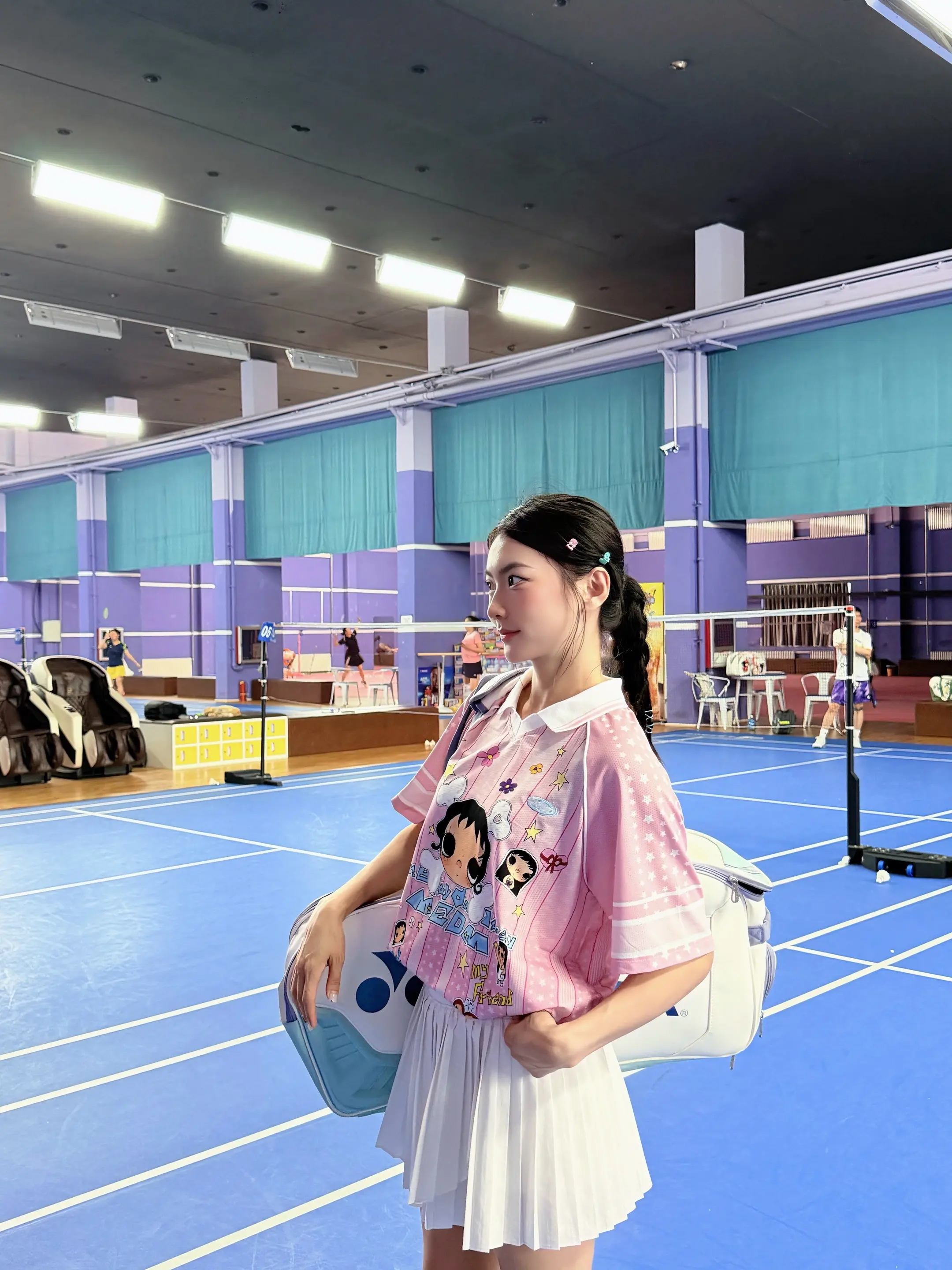 出来打球最重要的是什么？🏸。