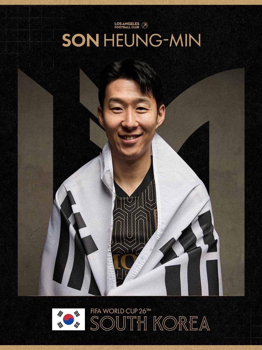 孙兴慜 LAFC官方社媒：Sonny已被韩国队征召，将参加他个人的第四届世界杯?