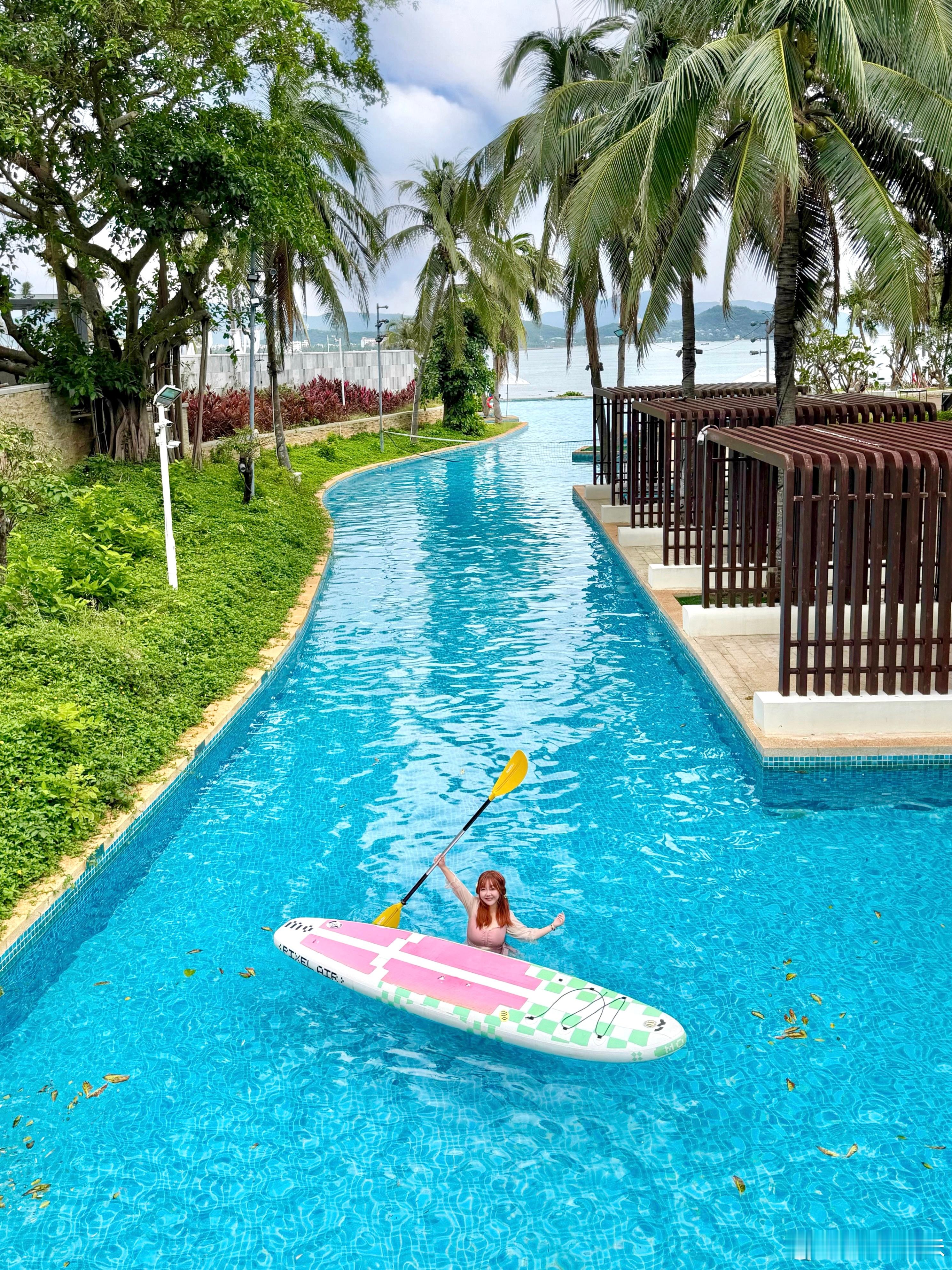 终于理解了为什么来三亚都爱泡酒店了🌴每年来三亚度假⛱️就只想选个酒店躺平！离海