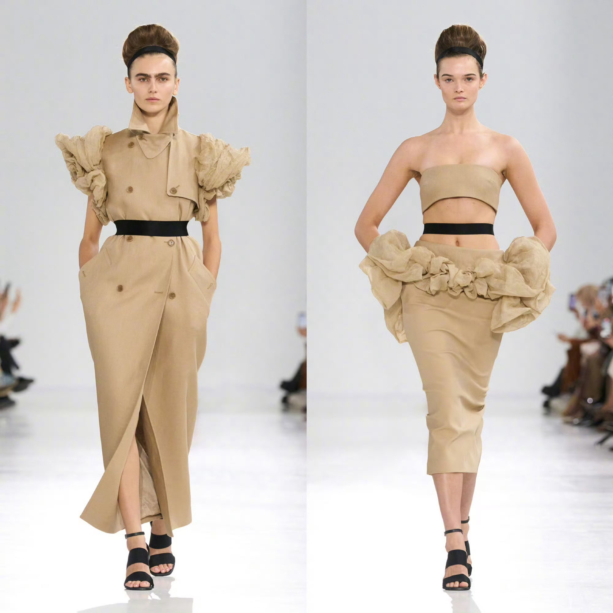 米兰时装周Max Mara 2026春夏系列“洛可可新风” ​​​