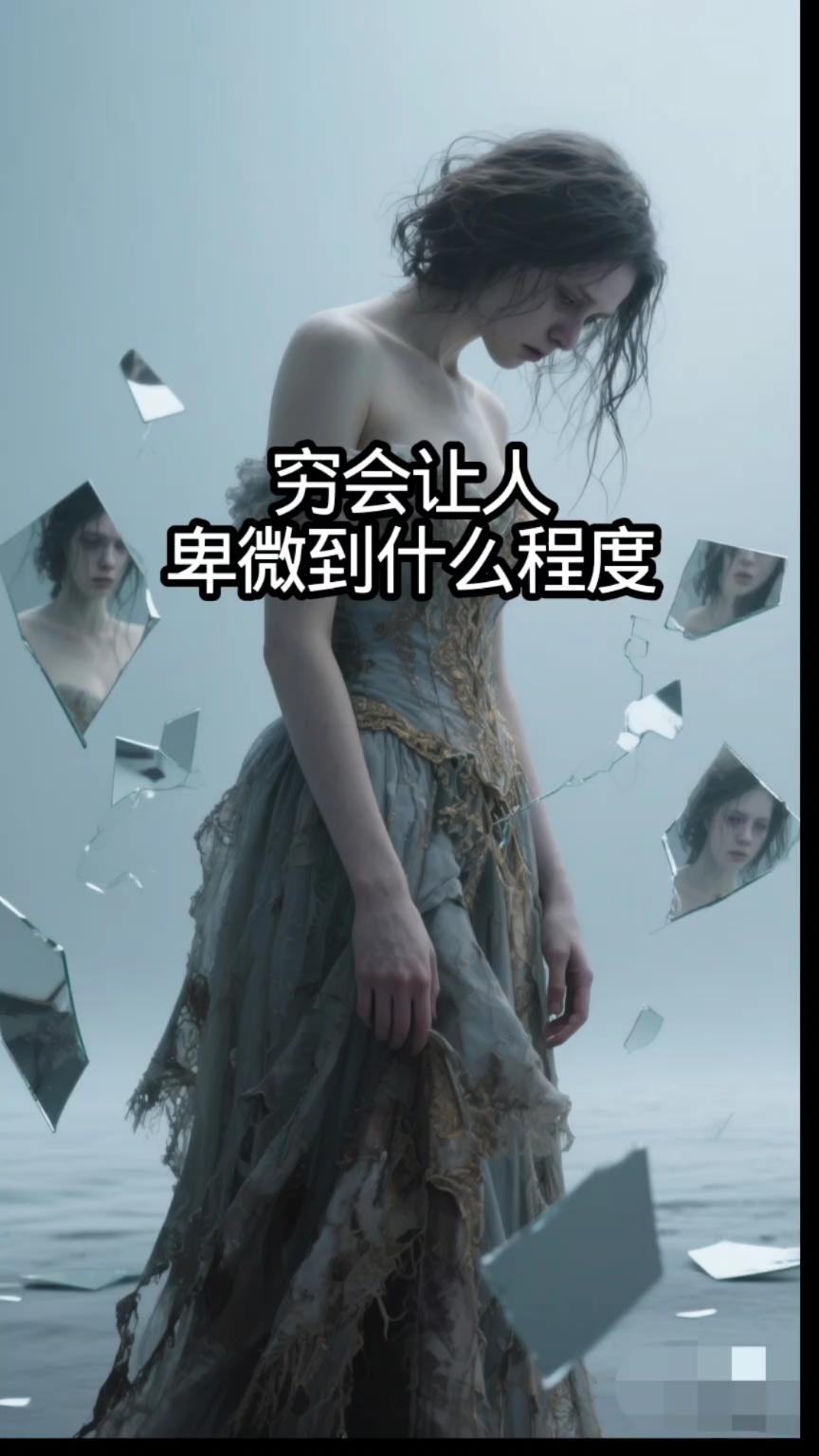 穷可以让人卑微到什么地步?

小时候家里很穷，没钱买肉，隔壁有个屠宰场，每天早上