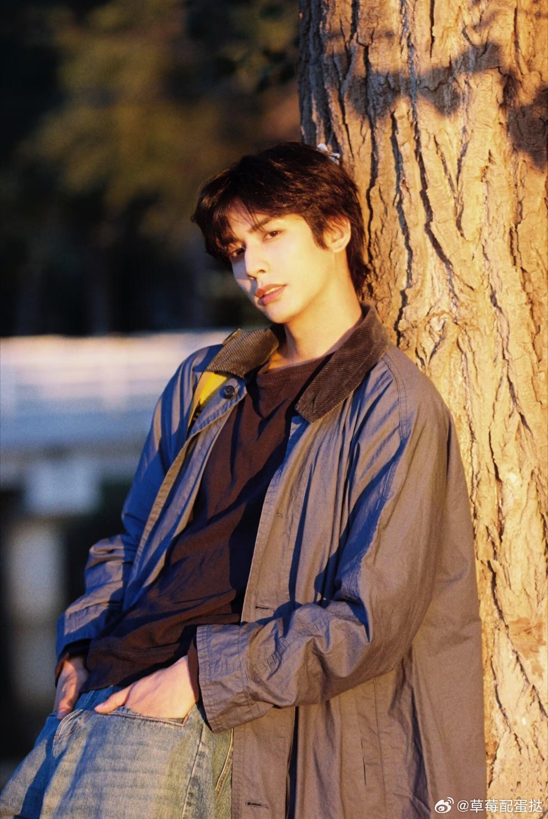 宋威龙衣服越简单越考验建模 宋威龙的脸是真·建模天花板！简单白T都能穿出氛围感，