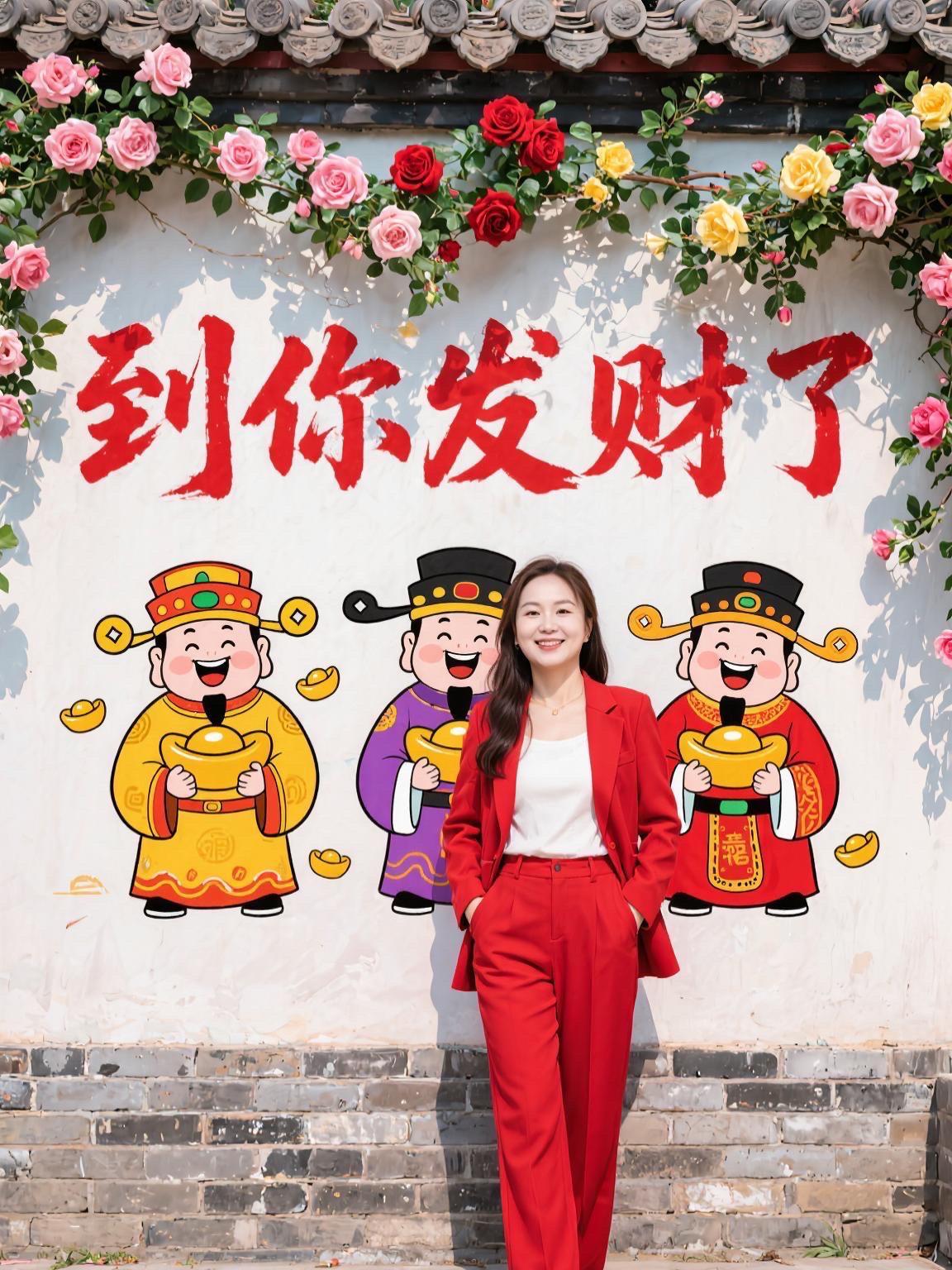 发财 上热搜 打开美好生活 红色系 与众不同