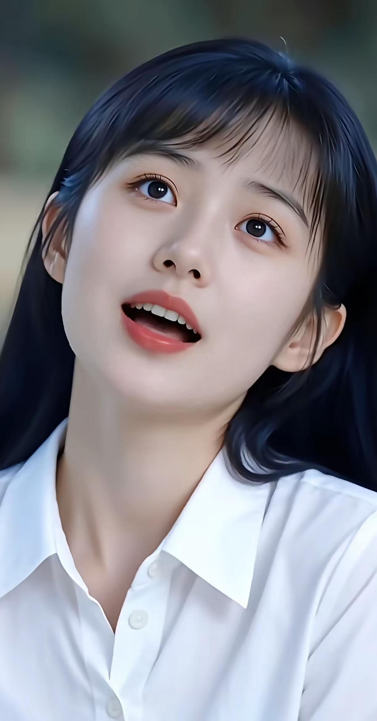 甜妹的笑容有多治愈