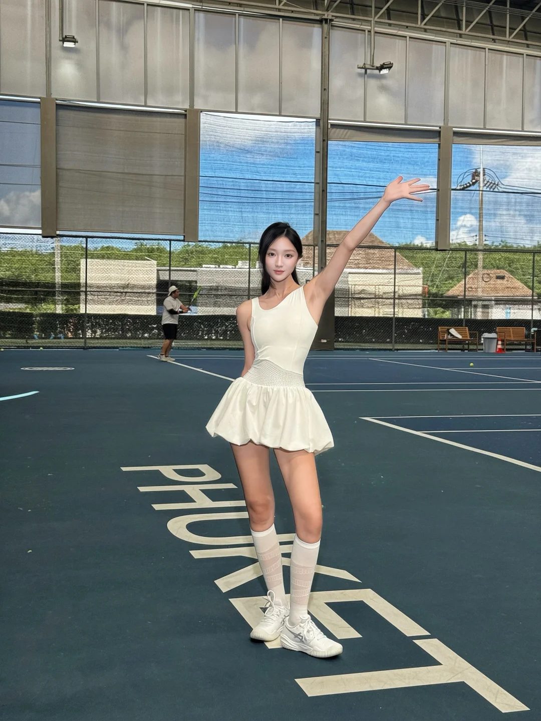 普吉岛的网球场🎾简直是我的梦中情场