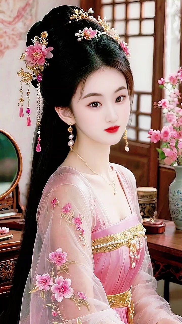 古典妆造 沉鱼落雁 古风妆容有多美 国色天香 汉服小姐姐