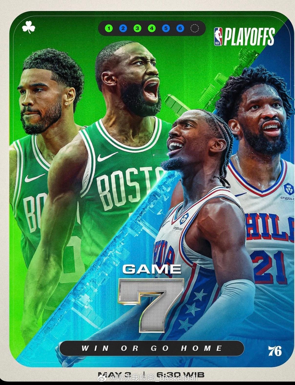 今天的篮球迷算是真正过节了，早上NBA绿军76人抢七大战，晚上CBA还有两场单场