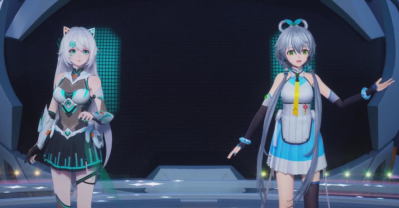 全新合唱单曲大公开！次元热爱依见倾心 双厨狂喜！天选姬携手天选心动能量官@Vsi