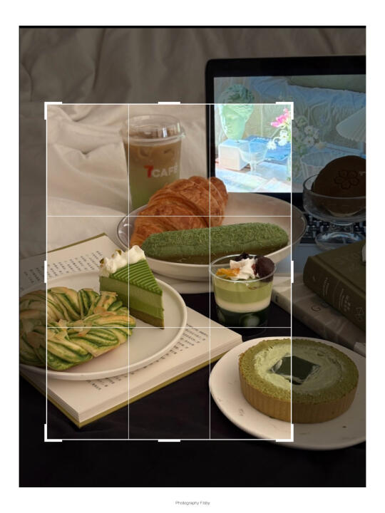 甜品放大拍摄➕滤镜秒变清新透亮高级感❗️