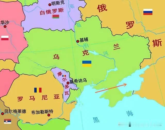 有人问俄罗斯算不算侵略者，其实仔细看看地图就会发现，俄罗斯在乌克兰占据的地方都有