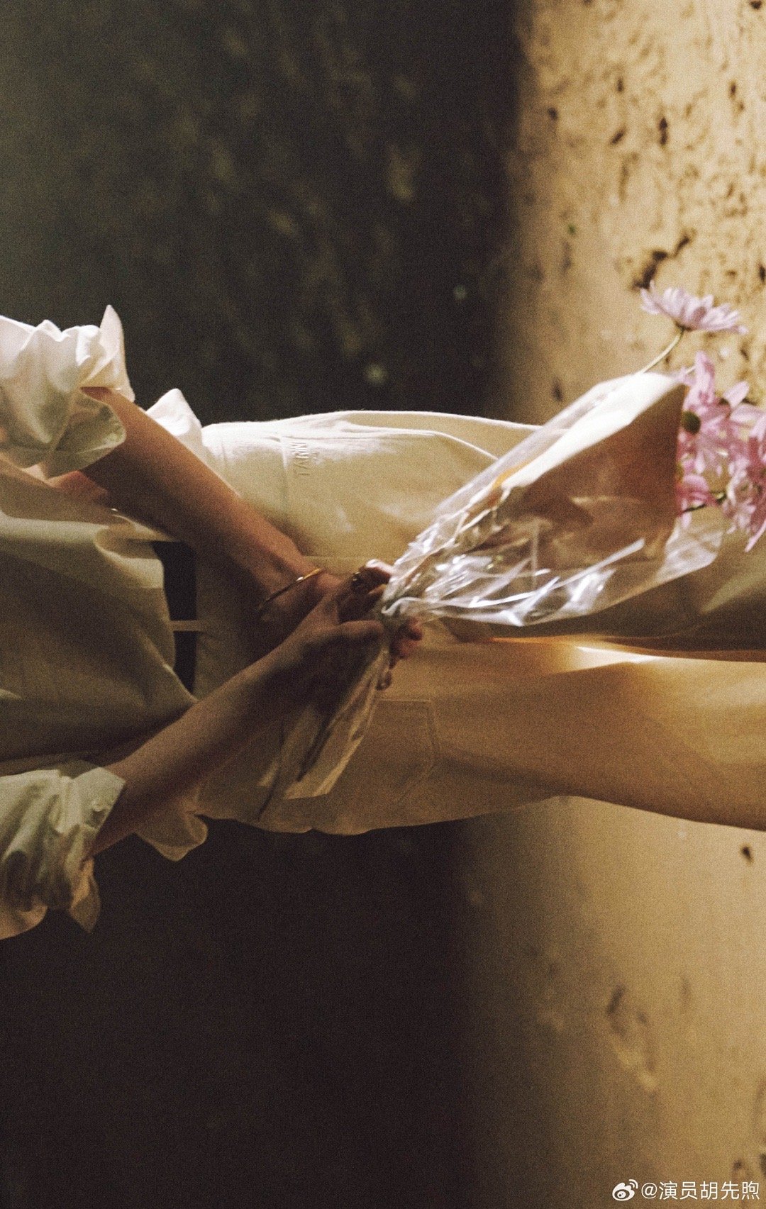 胡先煦别试探了有市场胡先煦终于解锁自身美貌，金发白衬衫海边捧花，氛围感封神！颜值