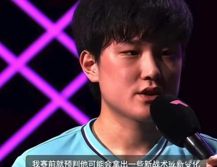 张本智和赢了向鹏后的赛后采访，张本说了一句话直接戳中了向鹏的要害！

张本智和：