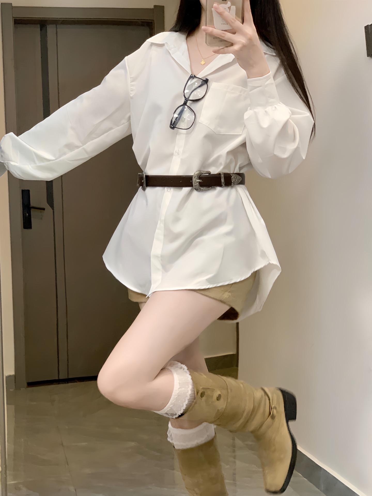 ootd穿搭 通勤搭配 卡其色靴子今天穿什么 入秋穿搭