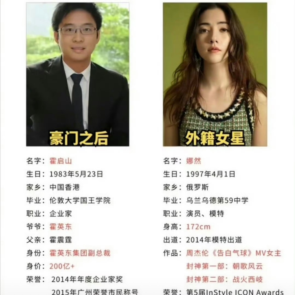 霍震霆回应霍启山娜然结婚传闻从多年前相识，到多次同框参加家族宴席，两个人的感情线
