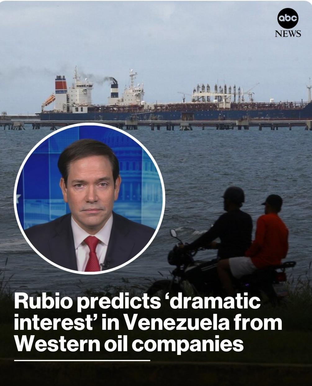 美国国务卿马可·卢比奥周日在电视访谈中，针对特朗普总统“美国将运行委内瑞拉”的言