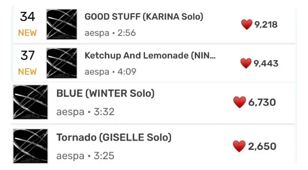 aespa solo曲melon实时空降柳智敏：实时空降34宁艺卓：实时空降37