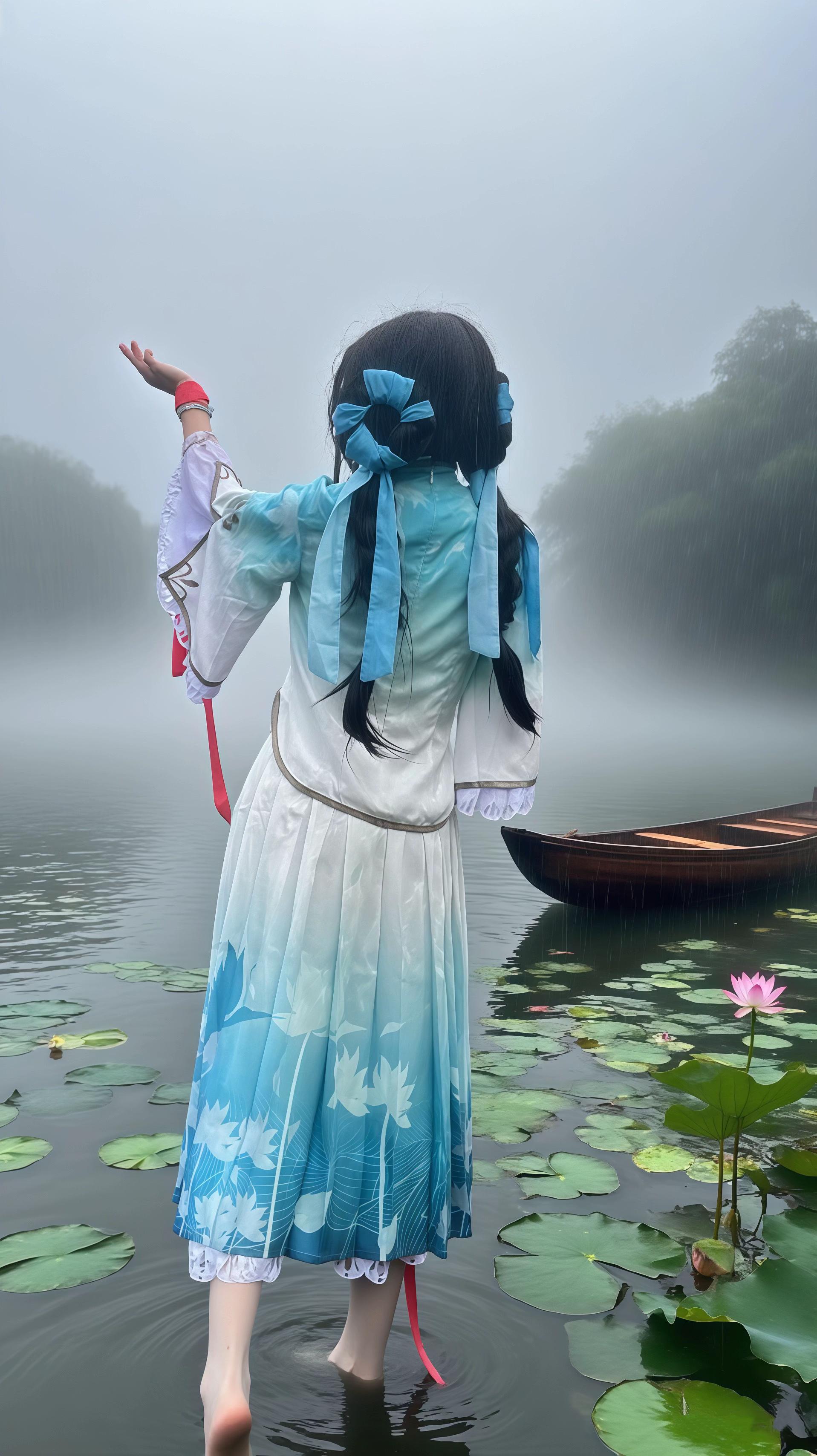 烟雨江南豆包
