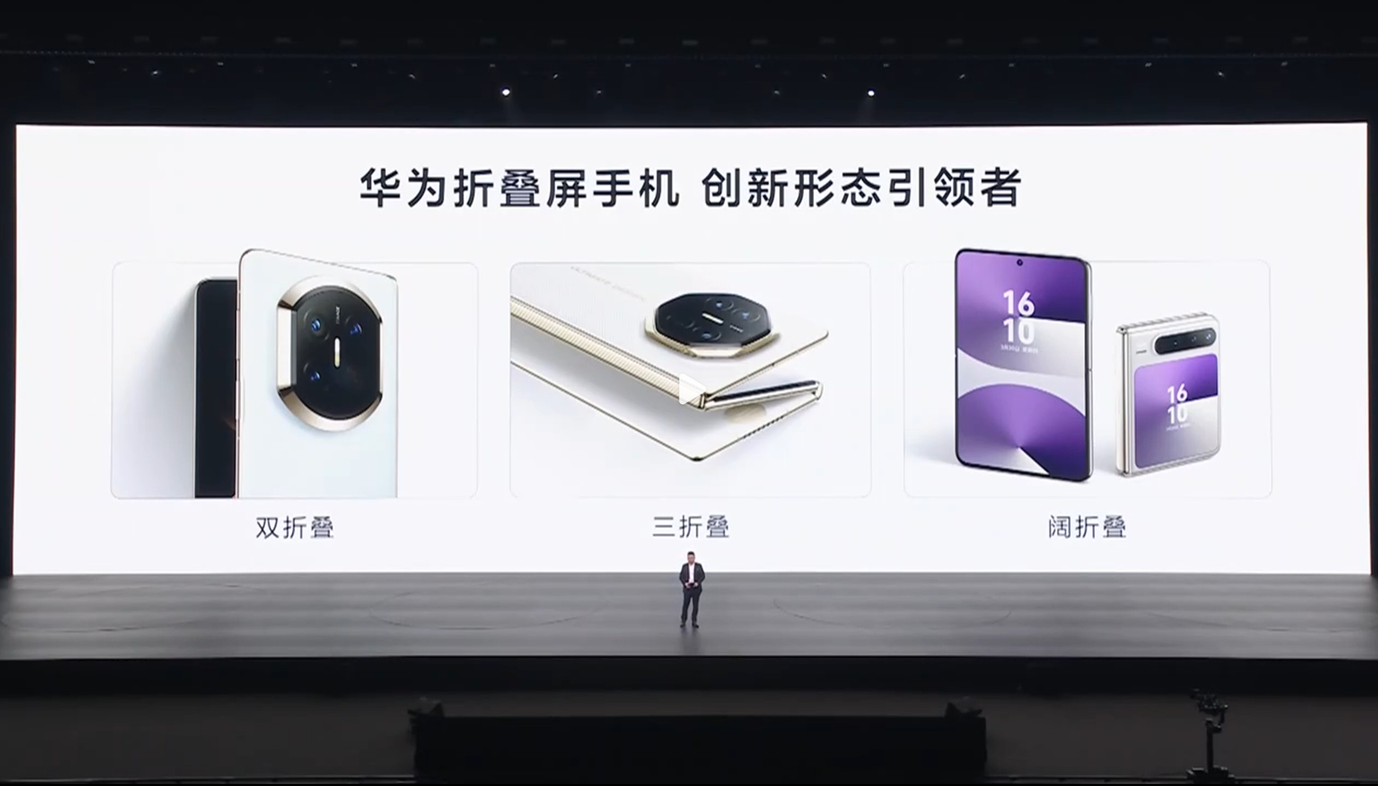 从大折叠（Mate X系列）到小折叠（Pocket系列），再到三折叠（Mate 