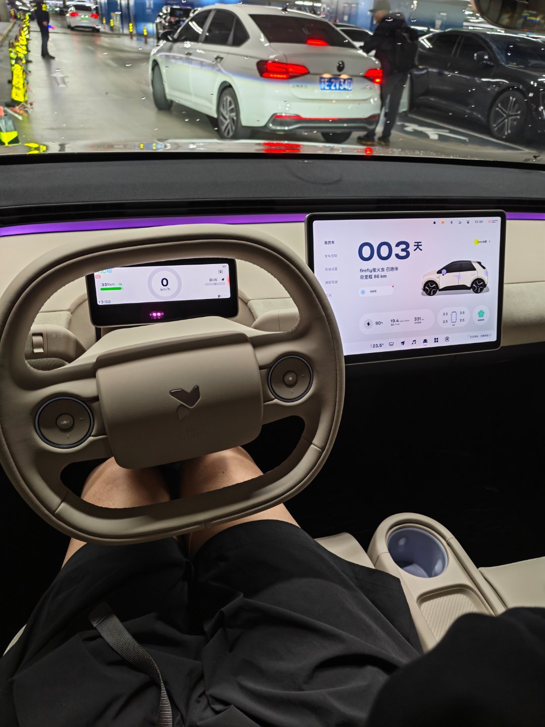 今天宠幸一只会发光的萤火虫试试新款怎么样～大歌碎碎念蔚来萤火虫蔚来汽车 上海·上