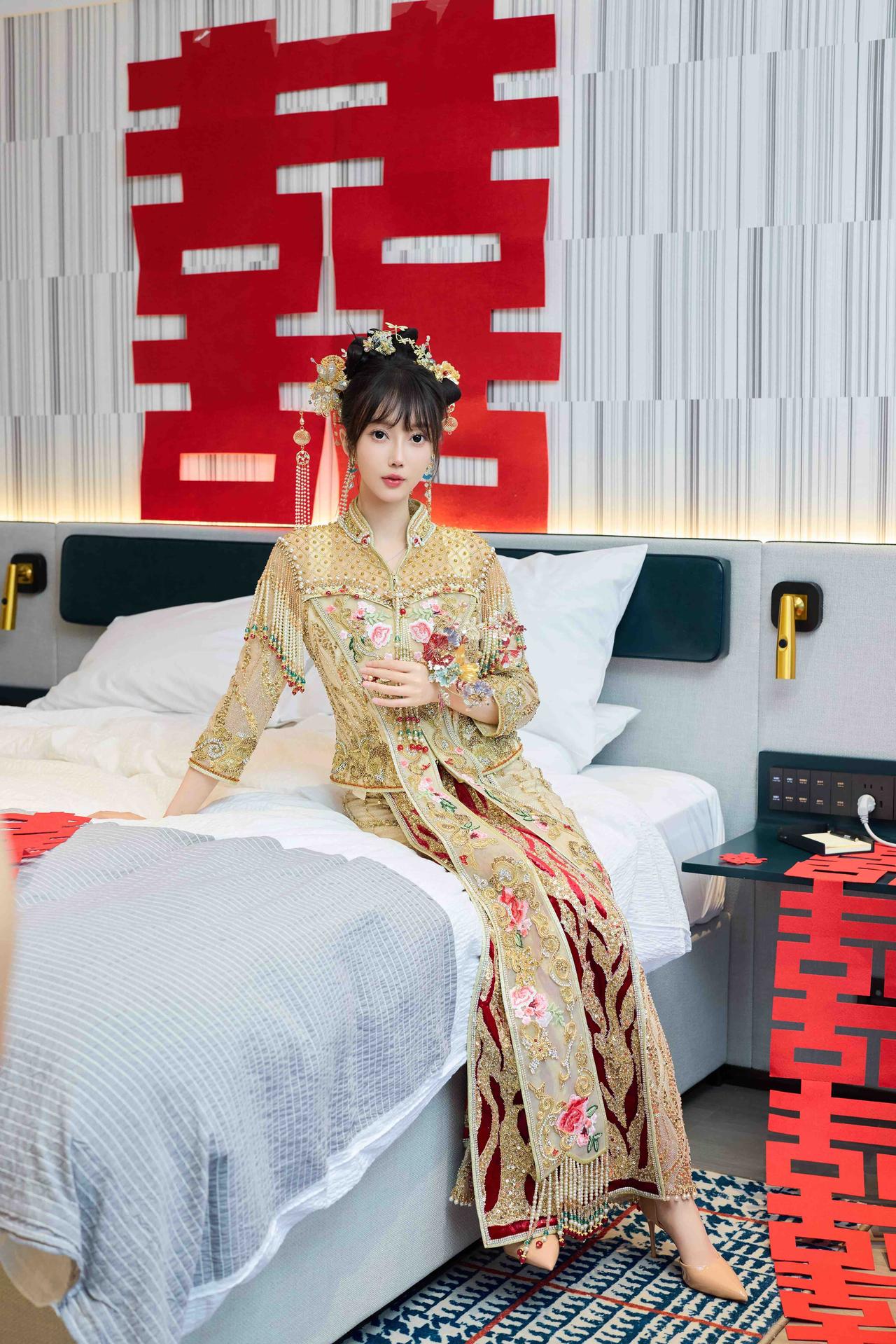 美女究竟能有多美你的禾服新娘