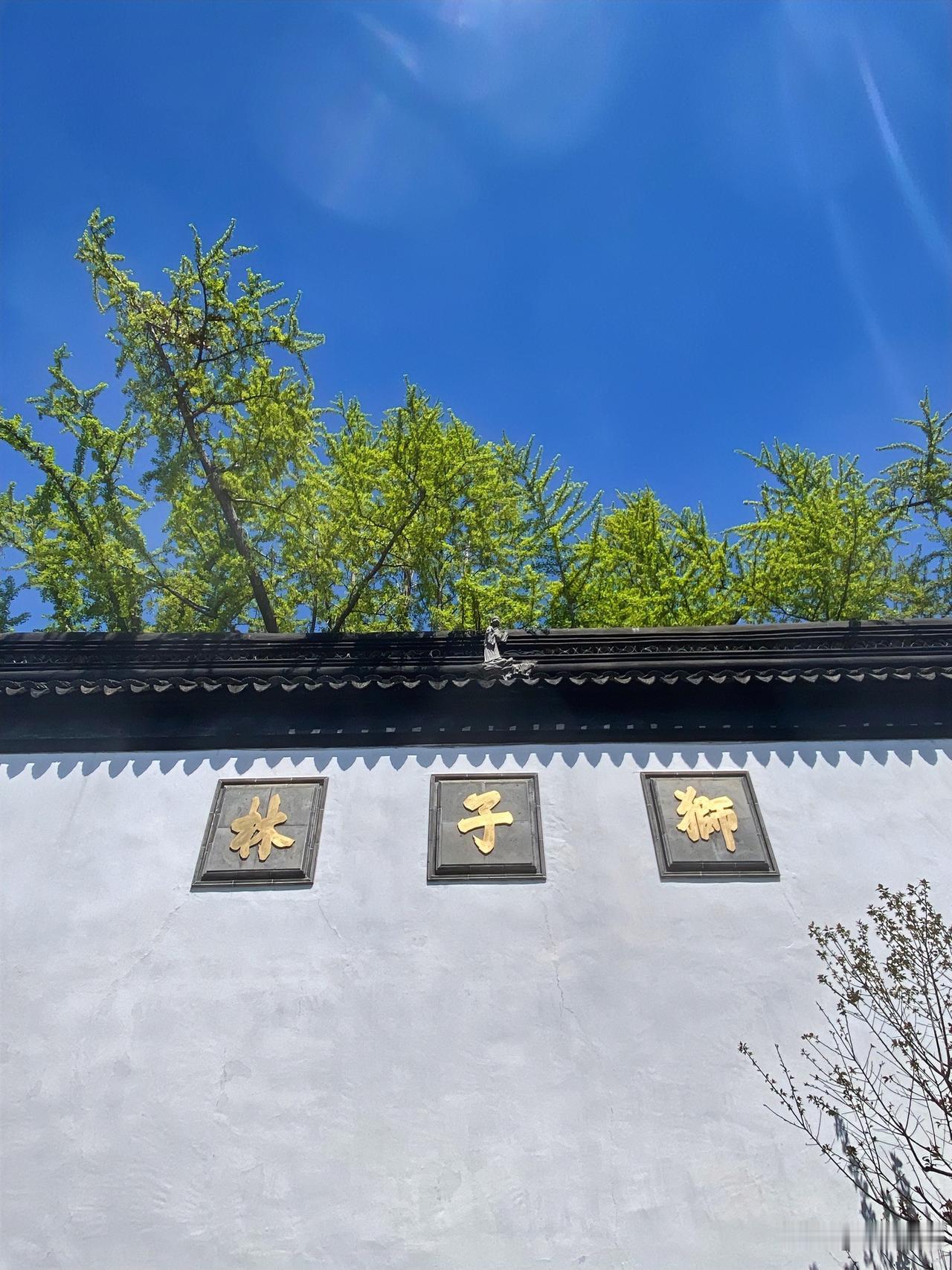 狮子林门额
亁隆御笔也