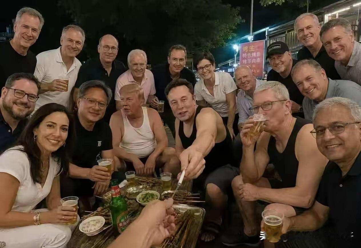 Ai已经给美国指了方向。
这种场景若出现：
首先，
美国在中国的好感度，
飙升！