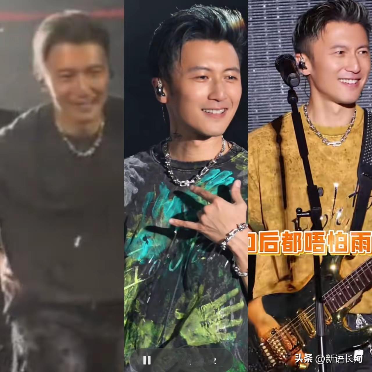谢霆锋演唱会又爆了。香港场，他跳下台握观众的手，掌心汗湿也不停；杭州场，冰墙刚立